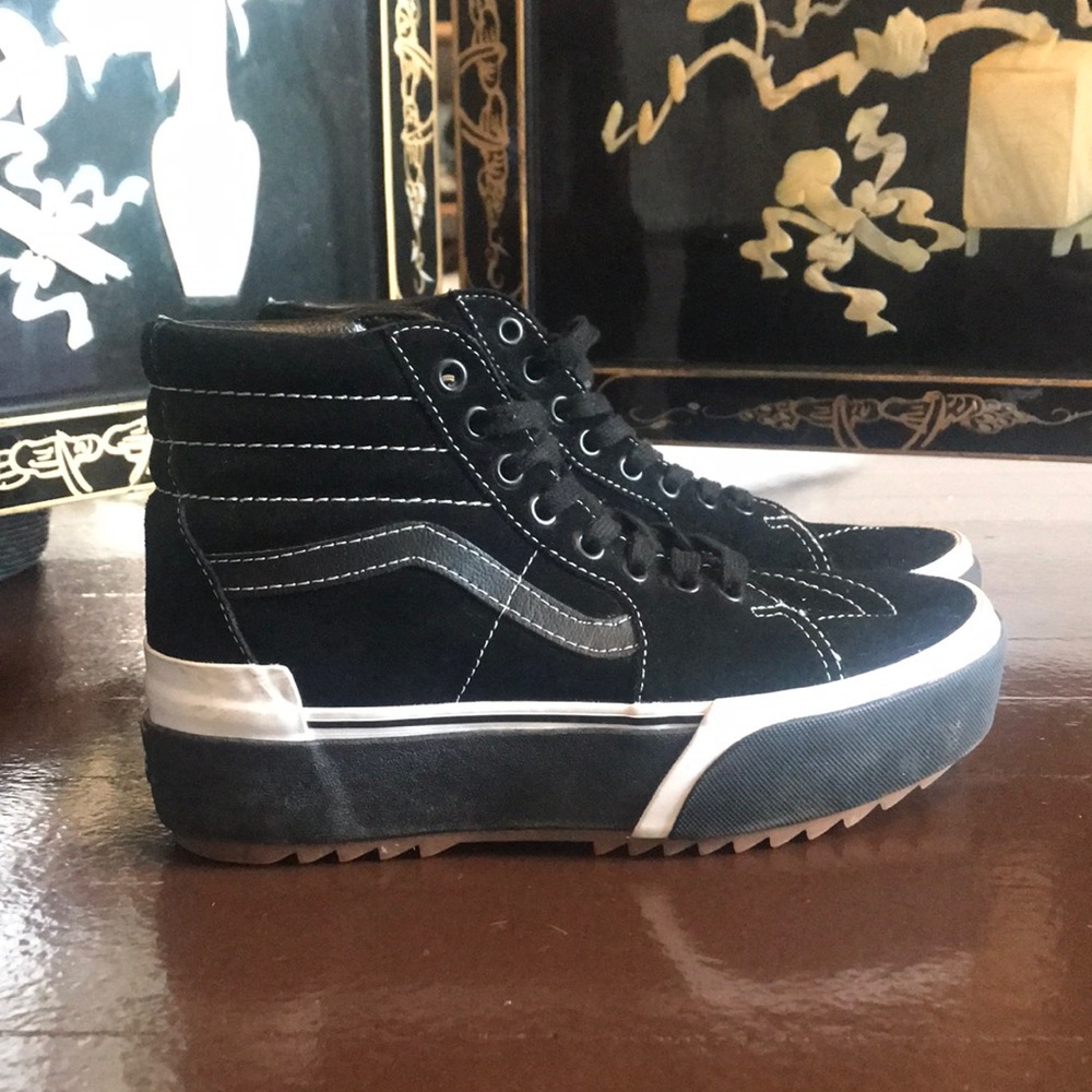 Vans stacked high tops